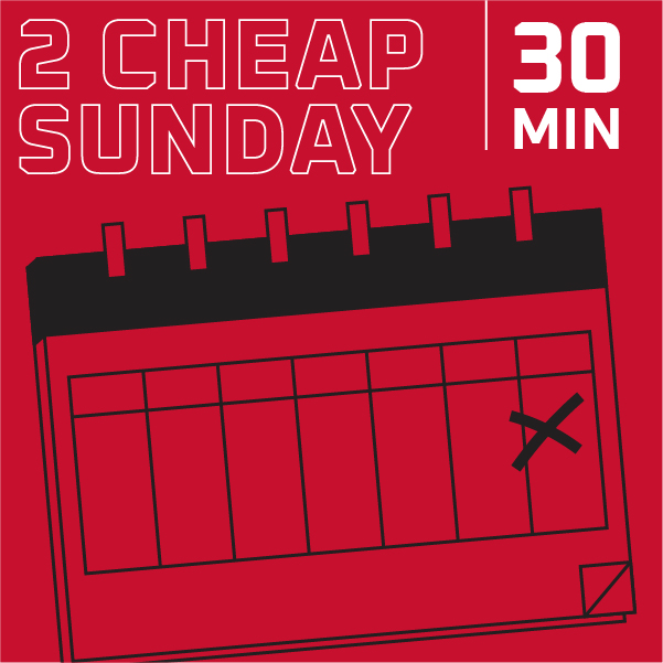 2 Cheap Sunday
