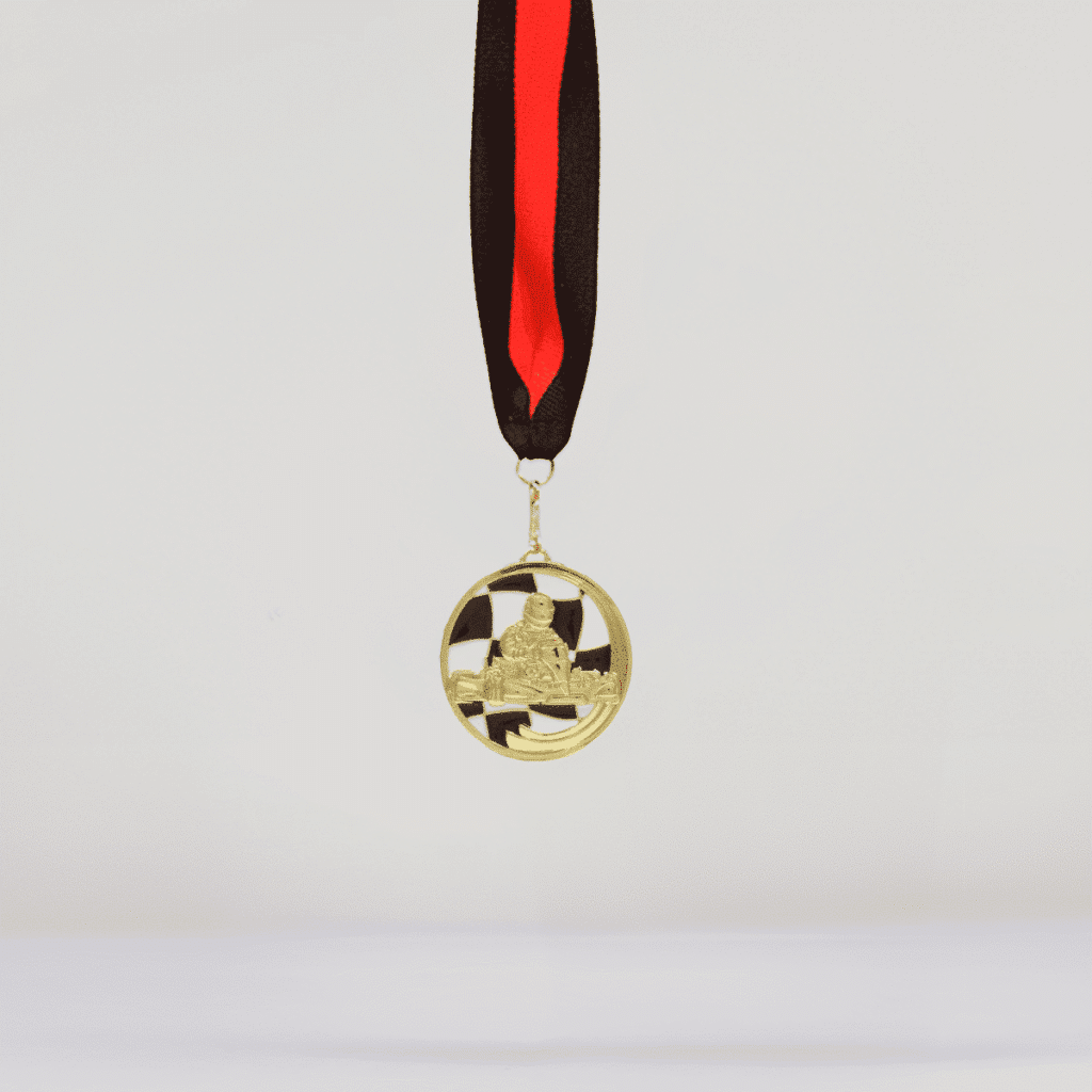 Racehall-medalje-guld