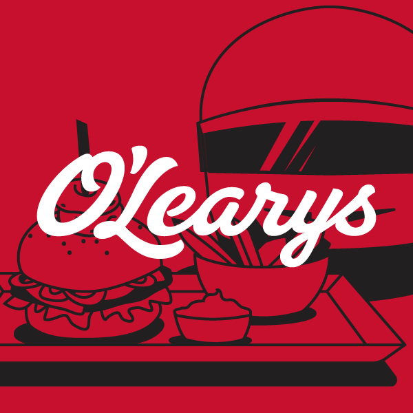 Racehall produktillustrationer 2025 Olearys Booking Stockholm.