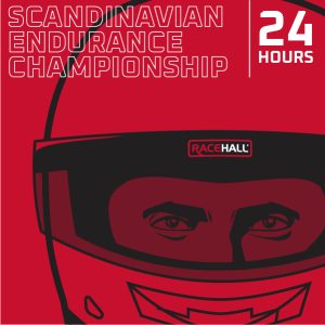 Logo for Scandinavian Endurance Championship with a racing helmet design